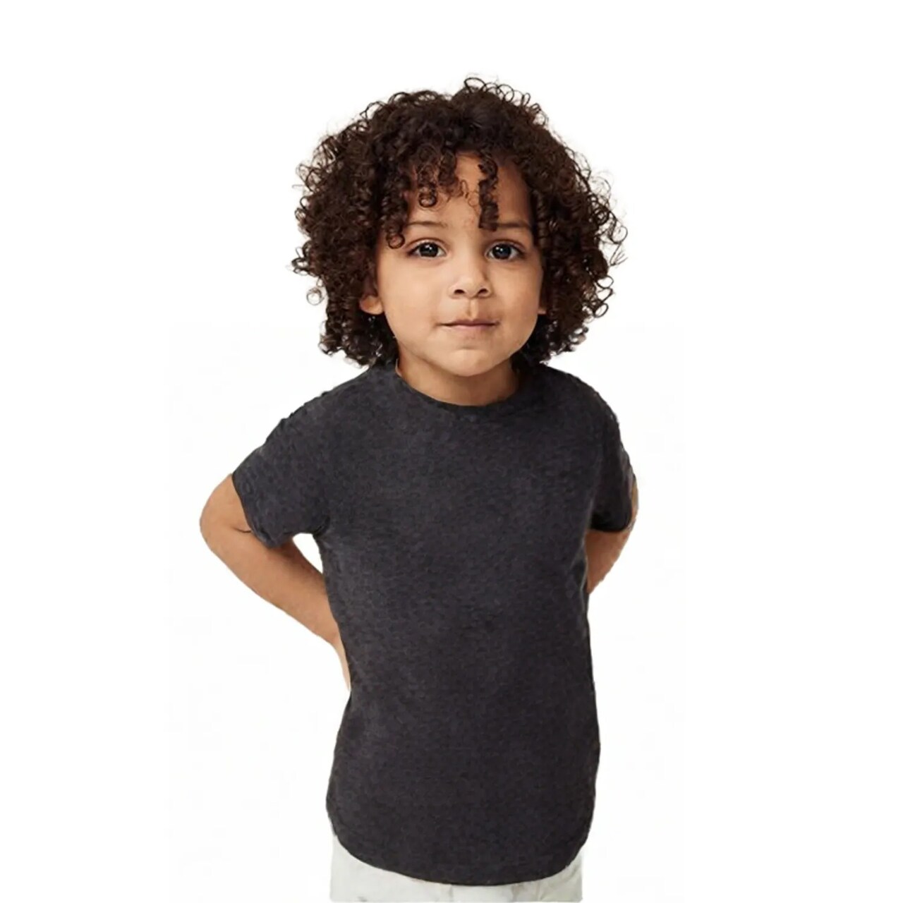 BELLA + CANVAS Toddler Triblend Crewneck Short Sleeve Lightweight Soft Jersey T-Shirt For Everyday Wear